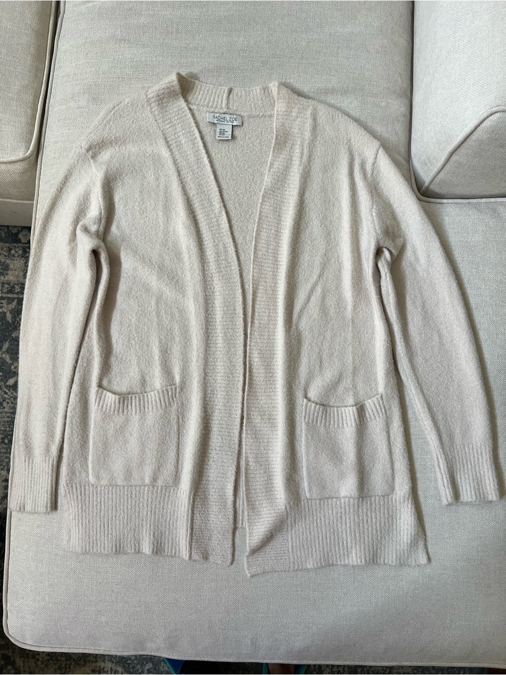Rachel Zoe Cardigan in cream color - Picture 3 of 8